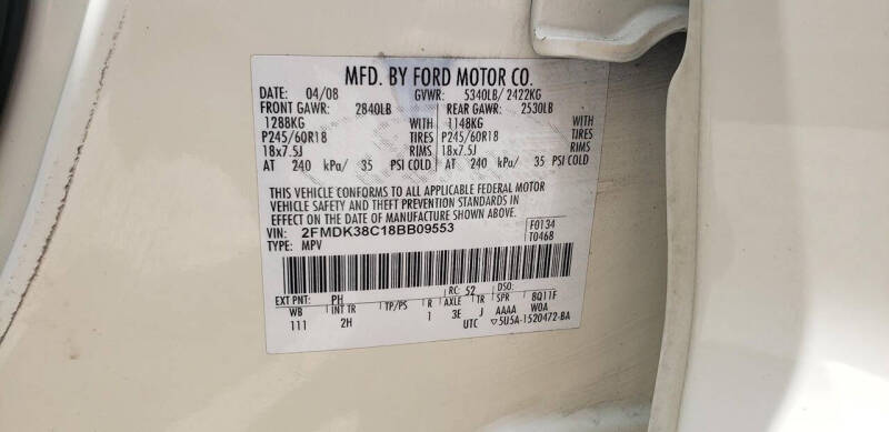 2008 Ford Edge SEL