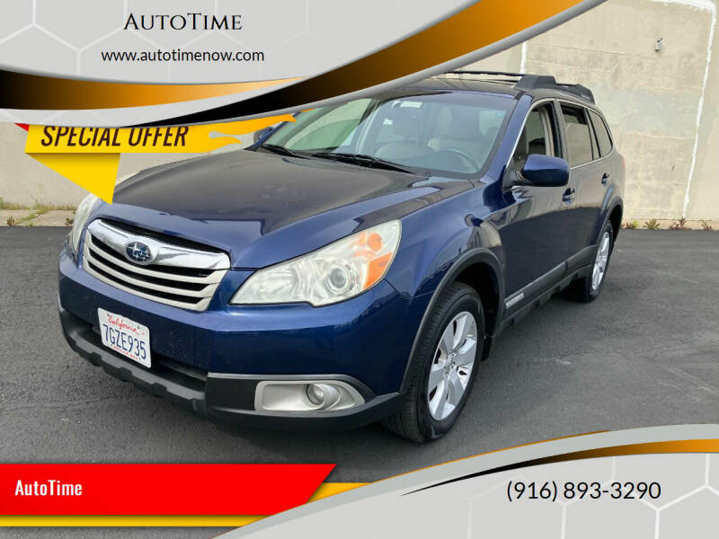 2011 Subaru Outback for sale at AutoTime in Sacramento CA