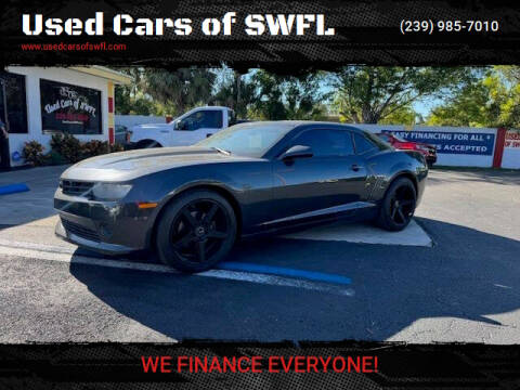 2014 Chevrolet Camaro for sale at Used Cars of SWFL in Fort Myers FL