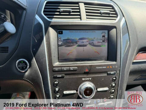 2019 Ford Explorer Platinum