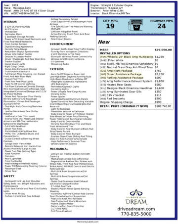 2019 Mercedes-Benz AMG GT 53