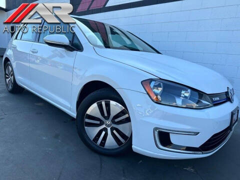 2016 Volkswagen e-Golf for sale at Auto Republic Fullerton in Fullerton CA