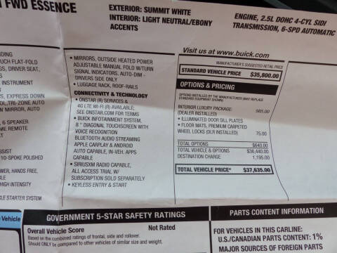 2020 Buick Envision Essence