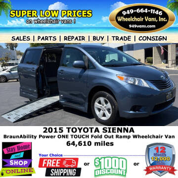 2015 Toyota Sienna LE Mobility 7-Passenger