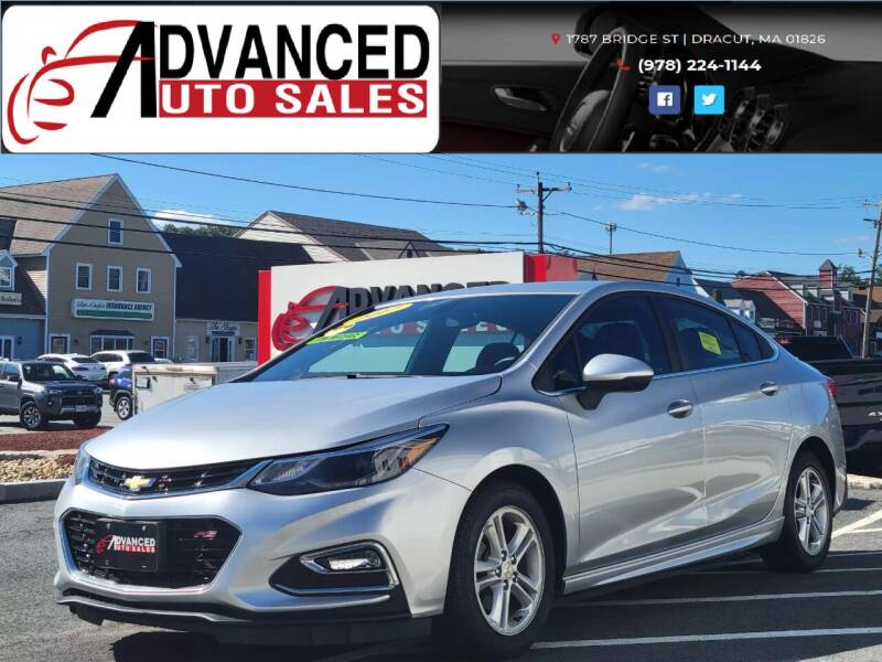 2017 Chevrolet Cruze for sale at Advanced Auto Sales in Dracut MA