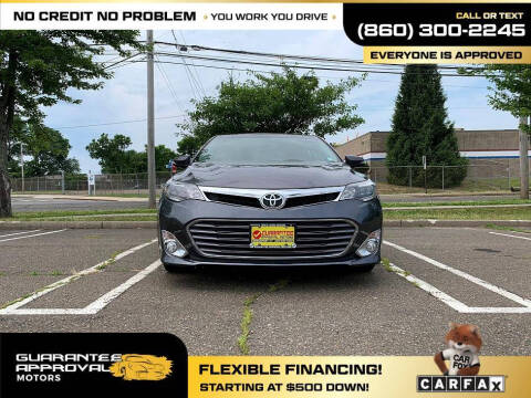 2015 Toyota Avalon for sale at Guarantee Approval Motors in Bridgeport CT