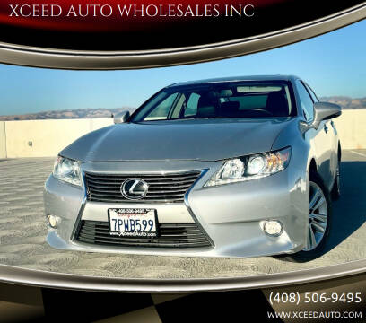 2013 Lexus ES 350 for sale at XCEED AUTO WHOLESALES INC in San Jose CA