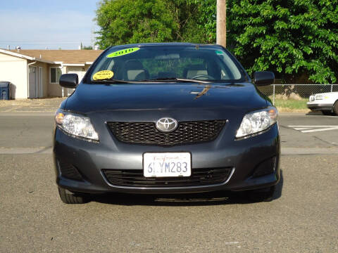 2010 Toyota Corolla for sale at Moon Auto Sales in Sacramento CA