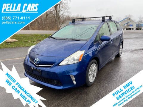 2012 Toyota Prius v for sale at Pella Cars LLC in Brockport NY