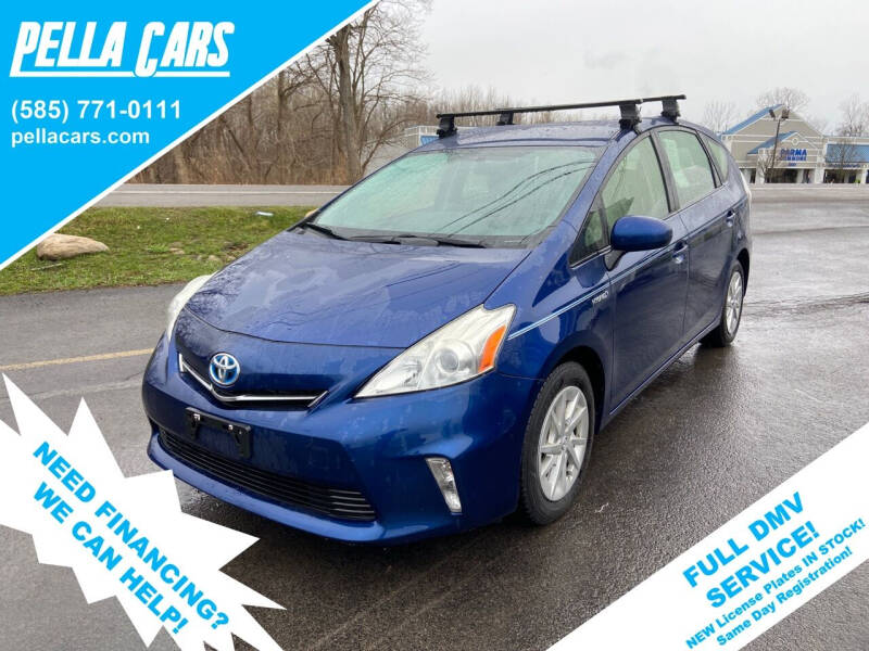 2012 Toyota Prius v for sale at Pella Cars LLC in Brockport NY