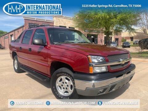 2004 Chevrolet Avalanche for sale at International Motor Productions in Carrollton TX