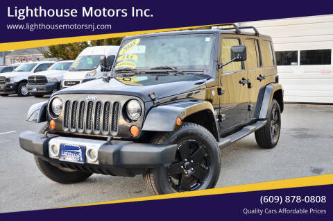 2008 Jeep Wrangler Unlimited for sale at Lighthouse Motors Inc. in Pleasantville NJ