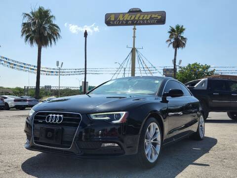 2013 Audi A5 for sale at A MOTORS SALES AND FINANCE in San Antonio TX