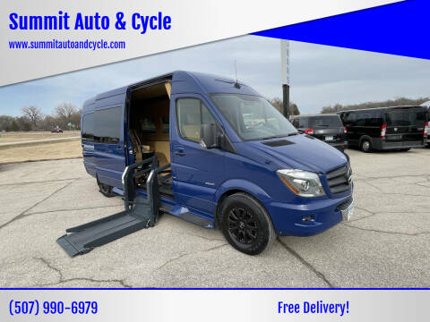 2014 Mercedes-Benz Sprinter for sale at Summit Auto & Cycle in Zumbrota MN