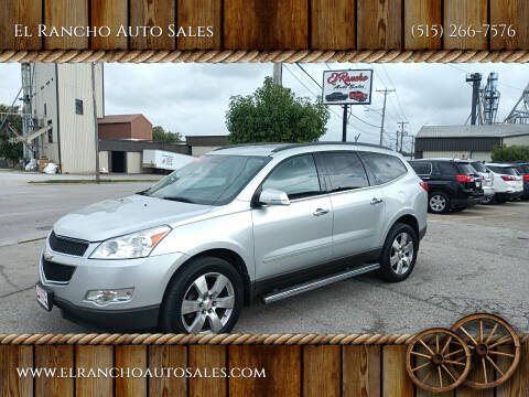 2012 Chevrolet Traverse for sale at El Rancho Auto Sales in Des Moines IA
