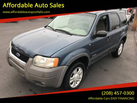 2001 Ford Escape for sale at Affordable Auto Sales in Post Falls ID