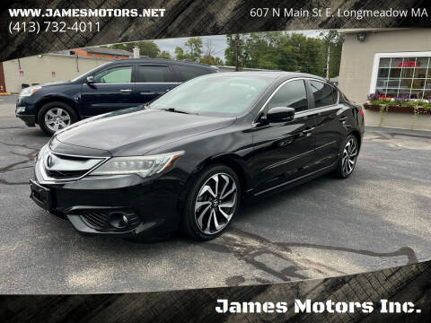 2016 Acura ILX for sale at James Motors Inc. in East Longmeadow MA