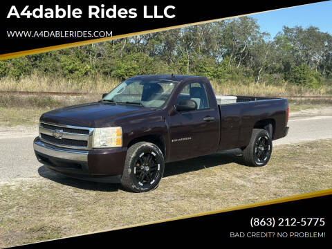 2008 Chevrolet Silverado 1500 for sale at A4dable Rides LLC in Haines City FL