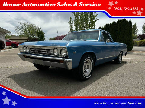 1967 Chevrolet El Camino for sale at Honor Automotive Sales & Service in Nampa ID