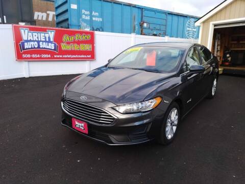 2019 Ford Fusion Hybrid for sale at Variety Auto Sales in Worcester MA