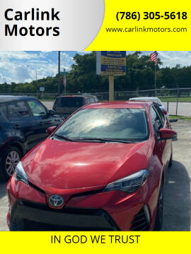 2017 Toyota Corolla for sale at Carlink Motors in Miami FL