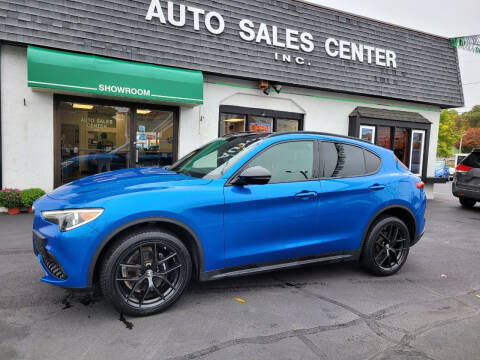 2019 Alfa Romeo Stelvio for sale at Auto Sales Center Inc in Holyoke MA