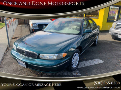 1998 Buick Century for sale at Once and Done Motorsports in Chico CA