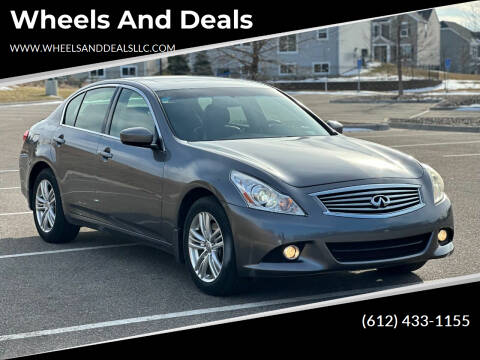 2013 Infiniti G37 Sedan for sale at Wheels And Deals in Kasson MN