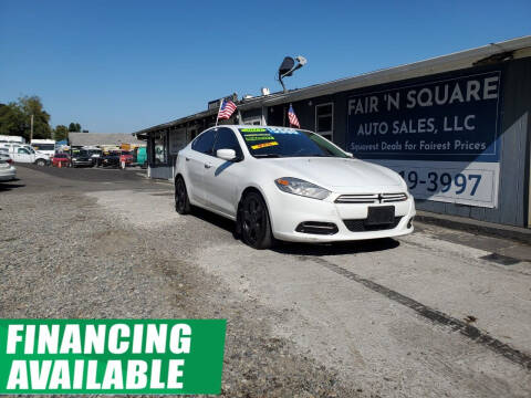 2013 Dodge Dart for sale at Fair 'N Square Auto Sales, LLC in Auburn WA