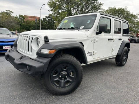 2019 Jeep Wrangler Unlimited for sale at Sonias Auto Sales in Worcester MA