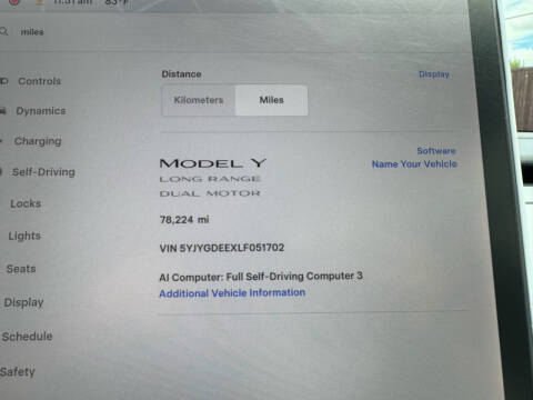 2020 Tesla Model Y Long Range