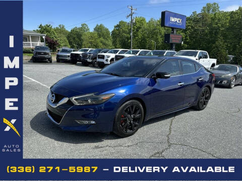 2017 Nissan Maxima for sale at Impex Auto Sales in Greensboro NC