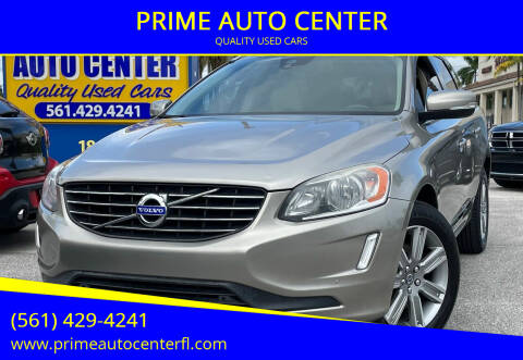 2016 Volvo XC60 for sale at PRIME AUTO CENTER in Palm Springs FL