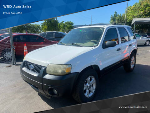 2005 Ford Escape for sale at WRD Auto Sales in Hollywood FL