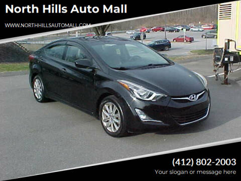 2015 Hyundai Elantra for sale at North Hills Auto Mall in Pittsburgh PA