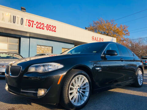 2011 BMW 5 Series for sale at Trimax Auto Group in Norfolk VA