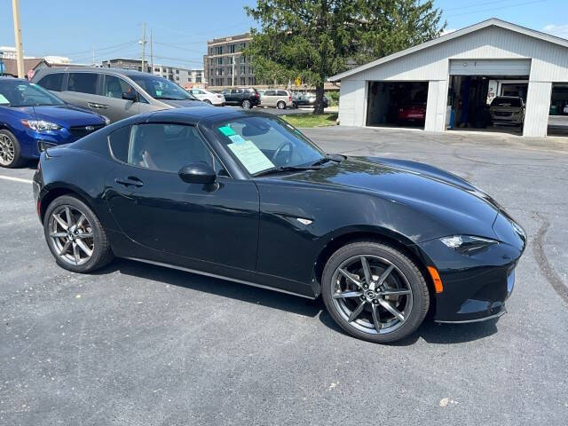 Black 2019 Mazda MX-5 Miata RF Grand Touring Convertible Grand Touring 2dr Convertible 6A 13