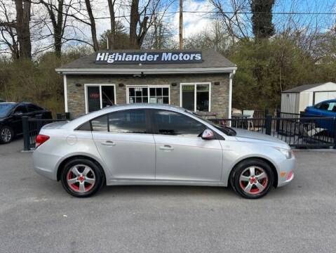 2012 Chevrolet Cruze for sale at Highlander Motors in Radford VA