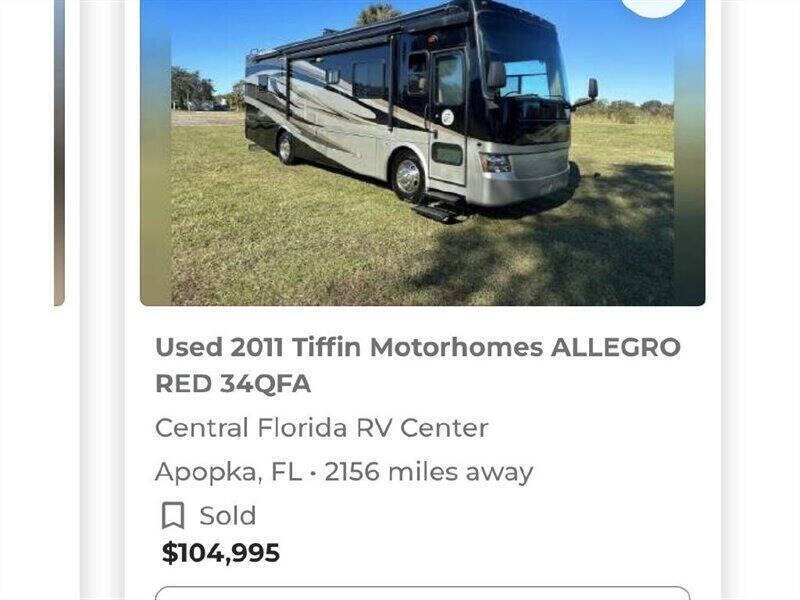 2011 Tiffin ALLEGRO OPEN ROAD