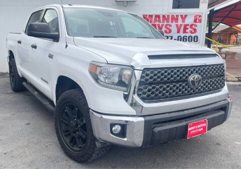 2019 Toyota Tundra for sale at Manny G Motors in San Antonio TX