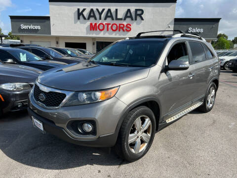 2013 Kia Sorento for sale at KAYALAR MOTORS in Houston TX