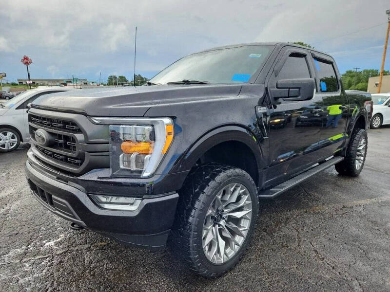 Used 2022 Ford F-150 XLT with VIN 1FTFW1E83NKE73593 for sale in Claremore, OK