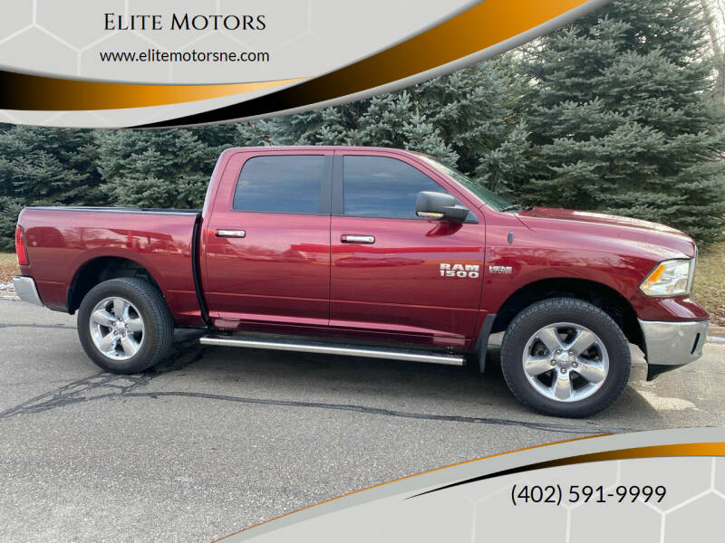 2018 RAM 1500 for sale at Elite Motors in Bellevue NE