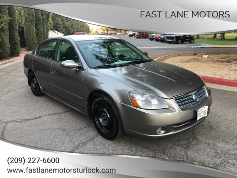 2005 Nissan Altima for sale at Fast Lane Motors in Turlock CA