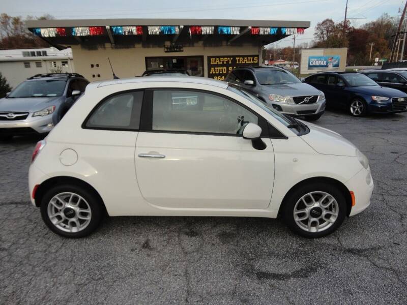 2012 FIAT 500 for sale at HAPPY TRAILS AUTO SALES LLC in Taylors SC