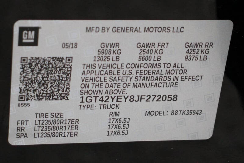 2018 GMC Sierra 3500HD