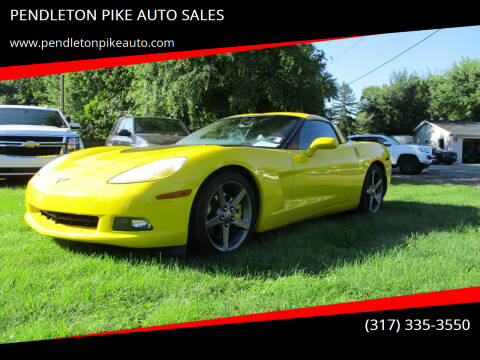 2006 Chevrolet Corvette for sale at PENDLETON PIKE AUTO SALES in Ingalls IN