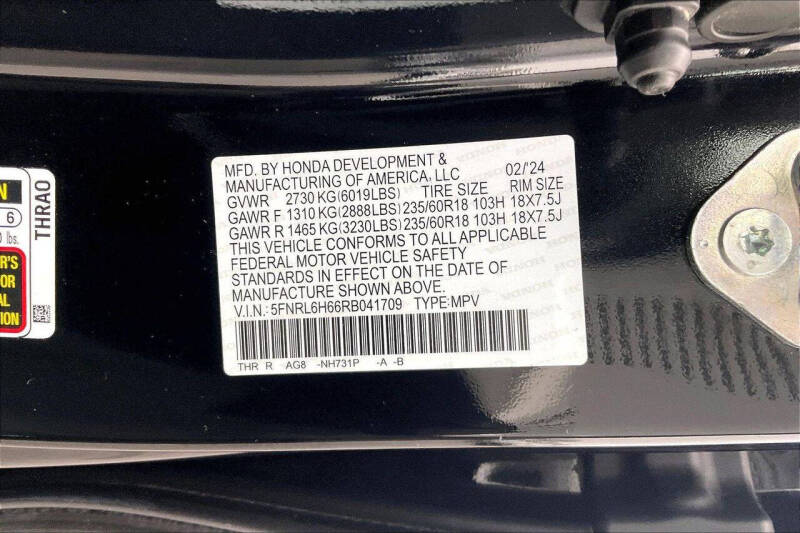 2024 Honda Odyssey EX-L