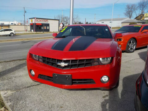 2012 Chevrolet Camaro for sale at SEBASTIAN AUTO SALES INC. in Terre Haute IN