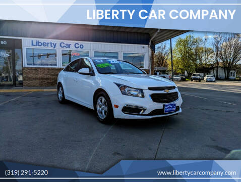 2015 Chevrolet Cruze for sale at Liberty Car Company in Waterloo IA